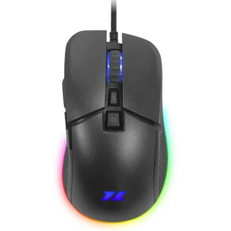 1Life Nuke Ratón Gaming RGB 6400 DPI Negro 1IFEGMNUKE