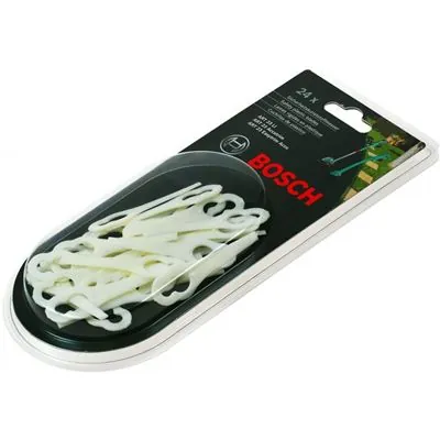 24x Bosch Cuchillas De Recambio De Plástico, Accesorio Del Sistema De 23cm