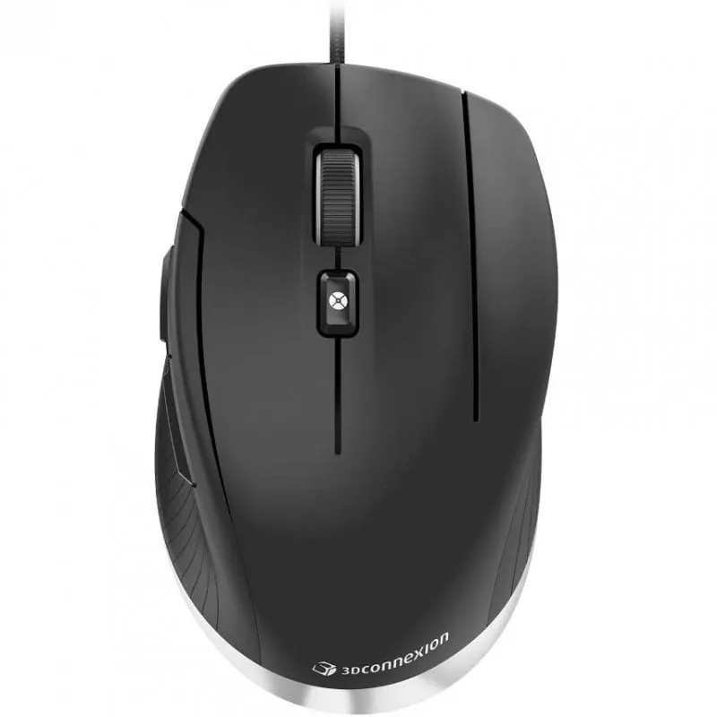 3Dconnexion CadMouse Compact Ratón para Diseño 7200 DPI Negro 3DX-700081