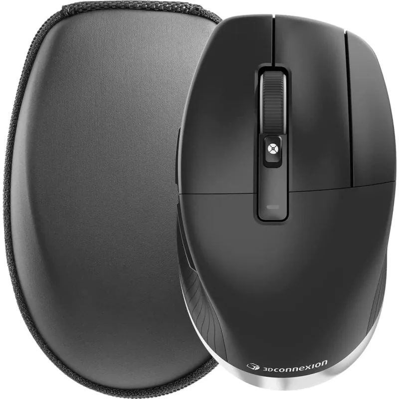 3Dconnexion Cadmouse Pro Ratón Inalámbrico 7200DPI Negro 3DX-700116