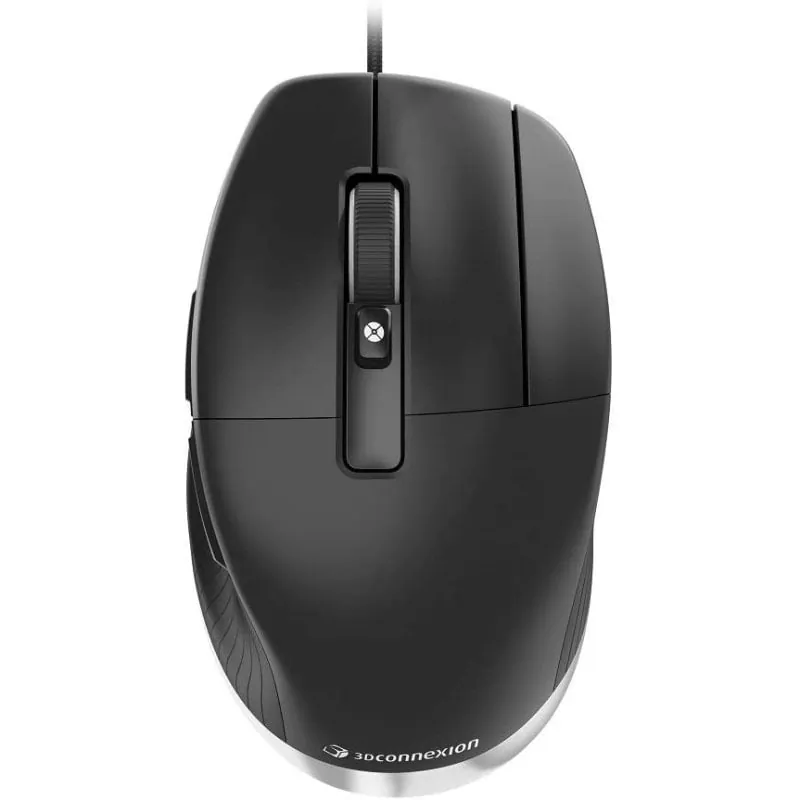 3Dconnexion CadMouse Pro Ratón para Diseño 7200 DPI Negro 3DX-700080