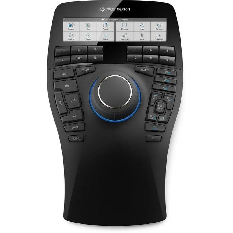 3Dconnexion SpaceMouse Enterprise Ratón 3D USB 3DX-700056