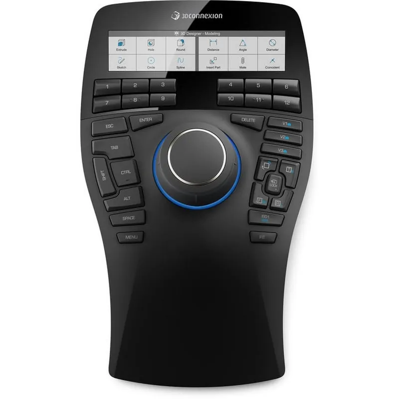 3Dconnexion SpaceMouse Enterprise Ratón 3D USB 3DX-700056