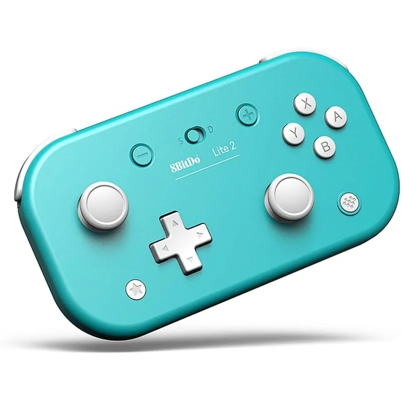 8Bitdo Lite 2 Turquesa Bluetooth/USB Gamepad Analógico/Digital para Android, Nintendo Switch/Lite RET00298