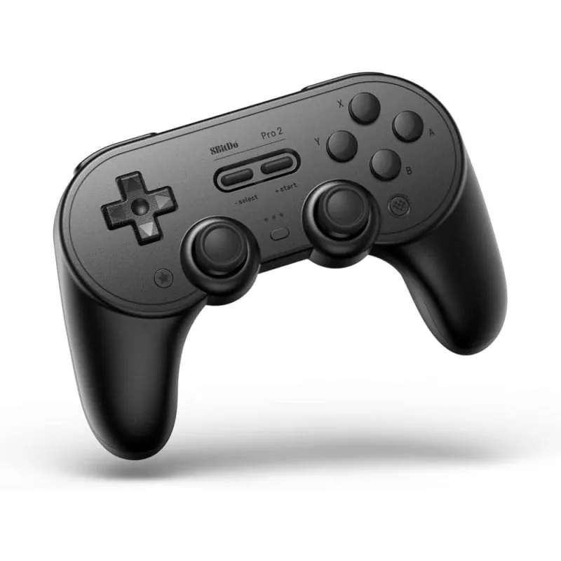 8Bitdo Pro 2 Negro Bluetooth/USB Gamepad Analógico/Digital Nintendo Switch/Lite, PC RET00247