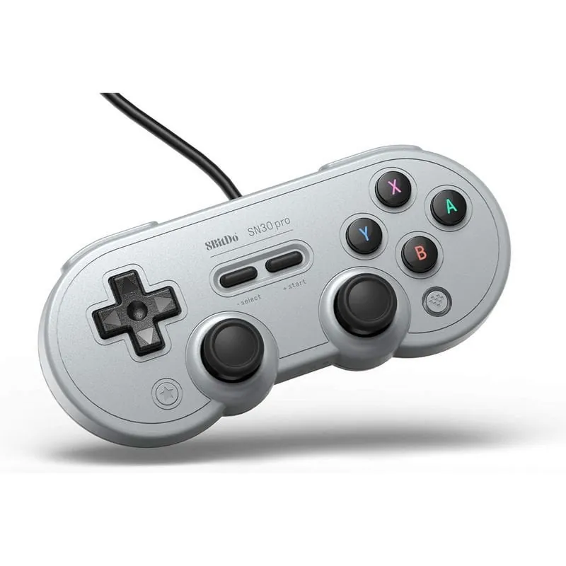 8Bitdo SN30 Pro USB Gris Gamepad para Nintendo Switch, PC RET00257