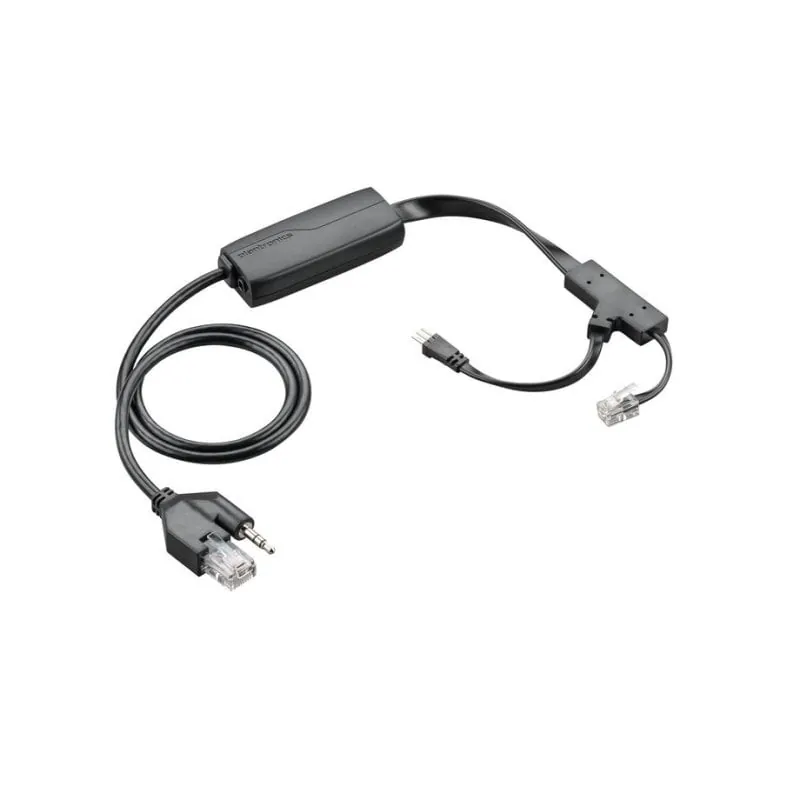 Accesorio Poly APP-51 TAA descolgador electrónico de cable para auriculares, color negro 85Q60AA