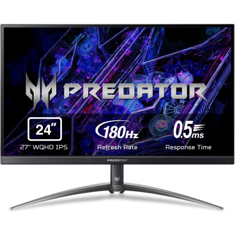 Acer Gaming Predator XB273UV3bmiiprzx 27" LED IPS QHD 180Hz 0.5ms HDR 400 FreeSync Premium UM.HX3EE.310