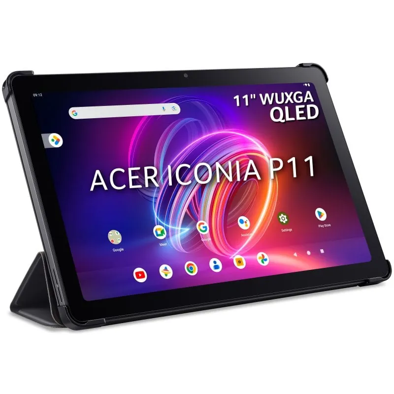 Acer Iconia Tab P11 11" WUXGA QLED 8/256GB WiFi Gris + Funda NT.LGUEB.002
