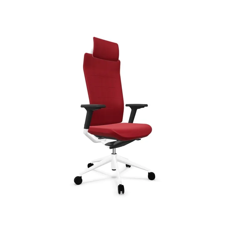 Actiu TNK Flex Silla de Oficina con Cabezal Roja Z5550ZBM75