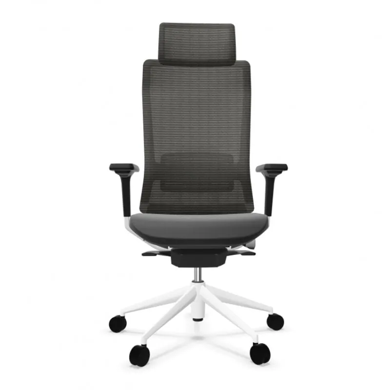 Actiu TNK Flex White/Black Silla de Oficina Negra Z351250ZBT82