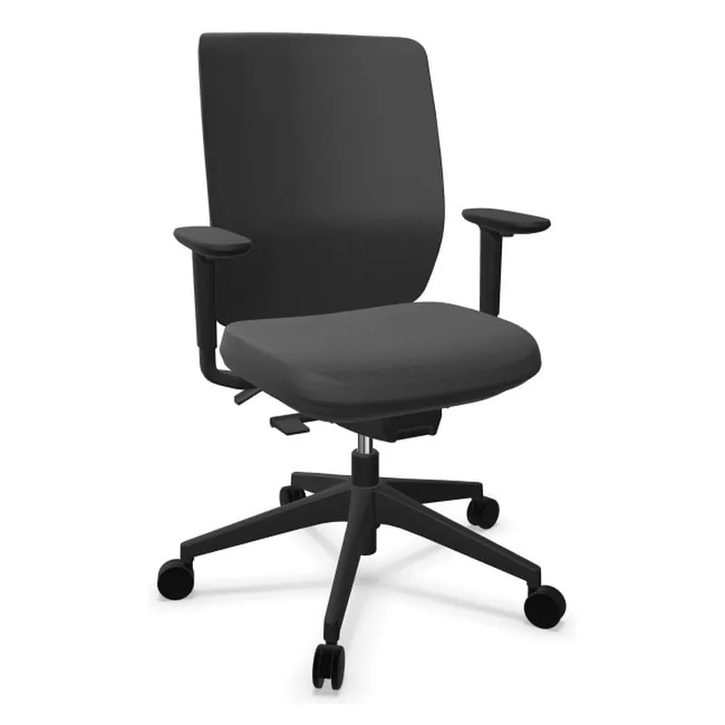 Actiu Trim 50 Silla de Oficina Negra TR5833T82