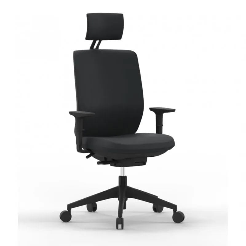 Actiu Trim Silla de Oficina Profesional Negro TR5863ZBT82