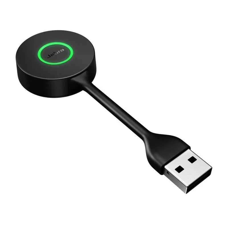 Adaptador DECT Jabra Link 400a inalámbrico USB-A para movilidad profesional negro 14205-11