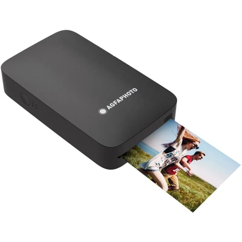 AgfaPhoto Realipix Mini P Impresora Fotográfica Portátil Bluetooth Negra AMP23BK