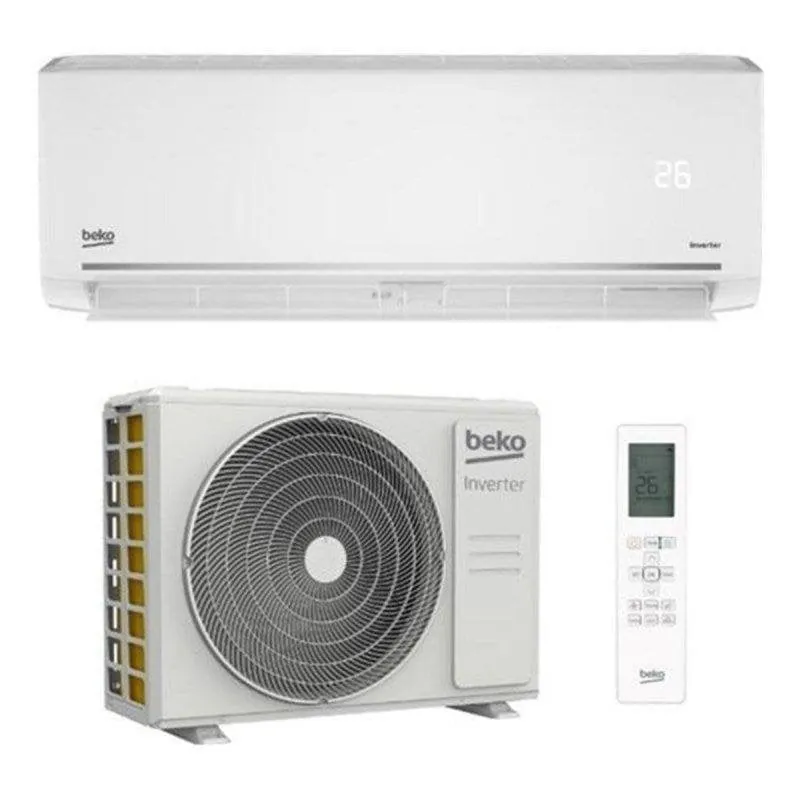Aire Acondicionado Split 1x1 Beko BEHPG125 3.010 Frigorías A++ Inverter Bomba de Calor WiFi BEHPG125 + BEHPG126