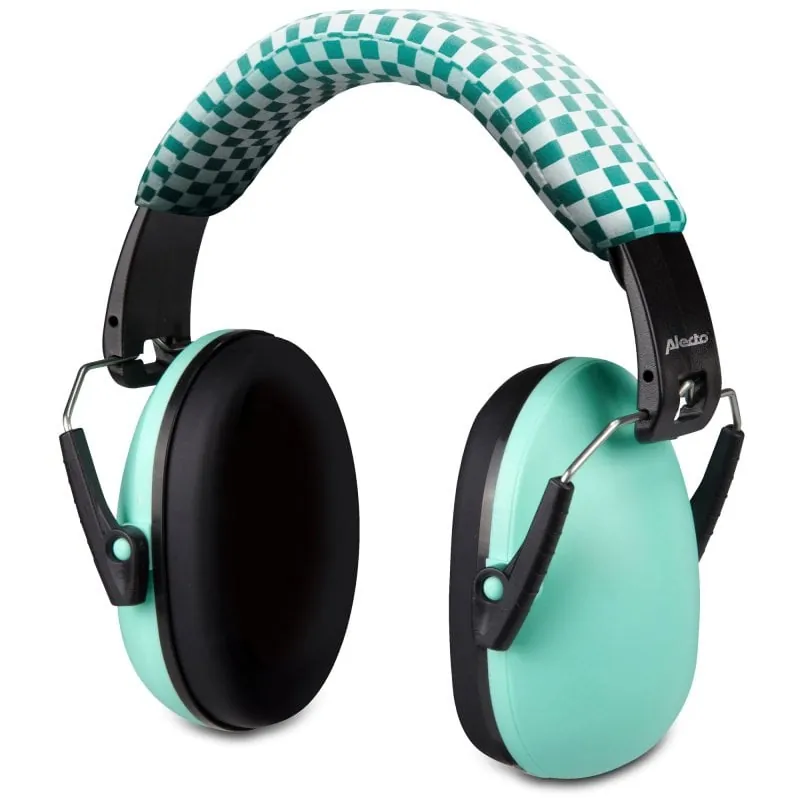 Alecto BV-71 Auriculares de Protección Auditiva Verdes BV-71