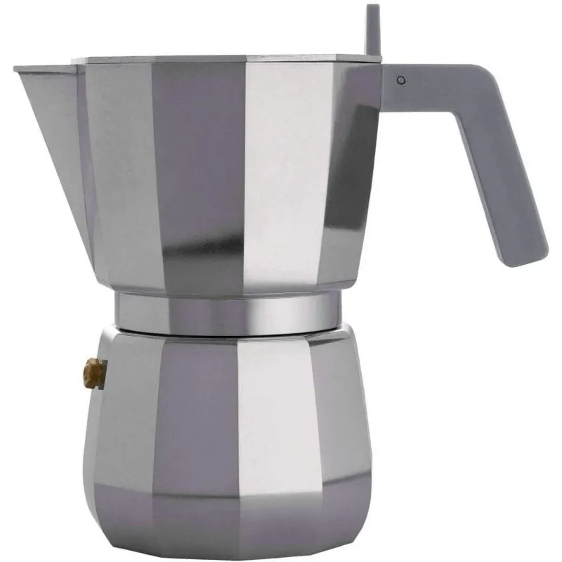 Alessi Moka Cafetera Italiana 6 Tazas Plata ALEDC066