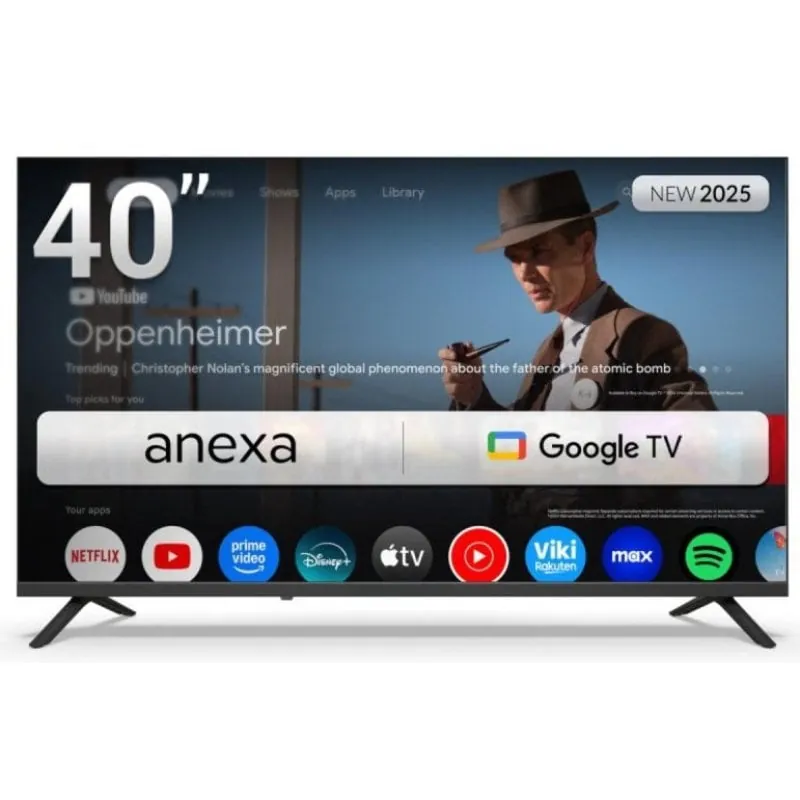 Anexa QLED SMART40C02FG 40" Full HD Smart TV Google TV SMART40C02FG