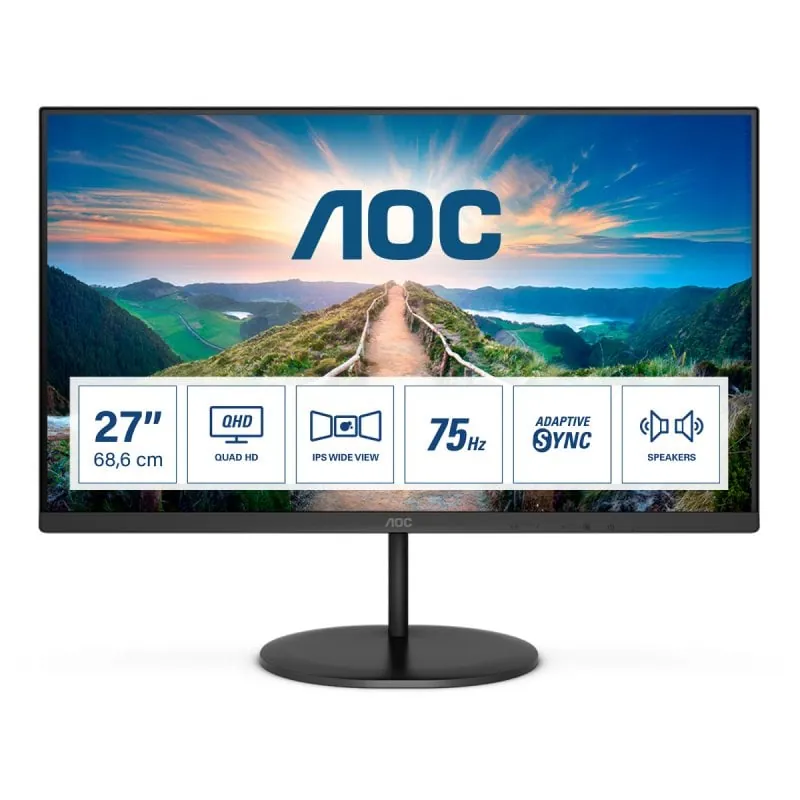 AOC Q27V4EA 27" LED IPS QuadHD Q27V4EA
