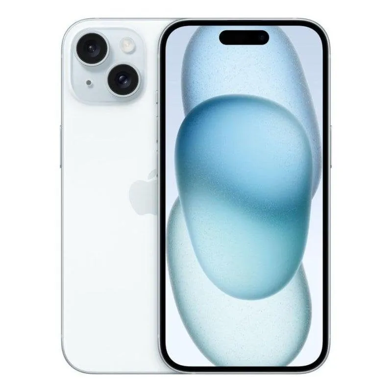 Apple iPhone 15 128GB 6.1" OLED Super Retina XDR 5G Dual SIM IP68 iOS 17 Azul MTP43HX/A