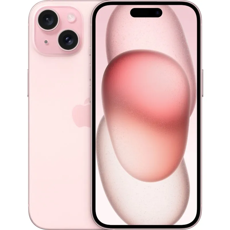 Apple iPhone 15 128GB Rosa Libre MTP13QL/A