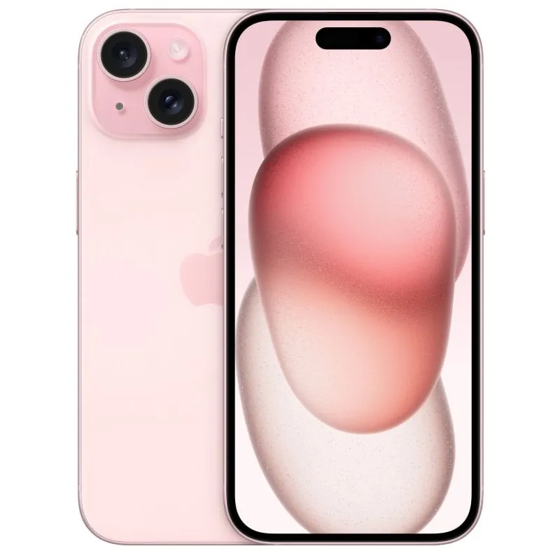 Apple iPhone 15 256GB Rosa Libre MTP73QL/A