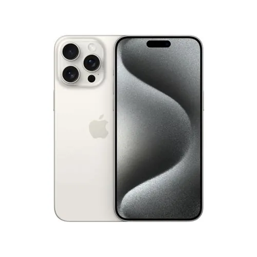 Apple iPhone 15 Pro Max 256GB Titanio Blanco Libre MU783QL/A