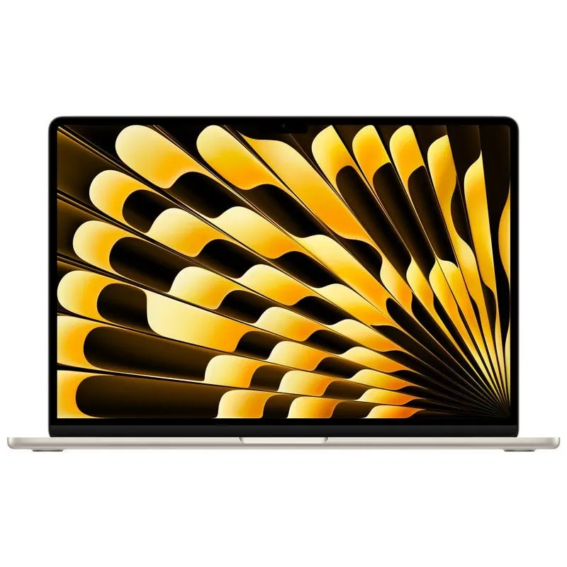 Apple MacBook Air Apple M4 10 Núcleos/16GB/256GB SSD/GPU 10 Núcleos/15.3" Blanco Estrella MW1J3Y/A