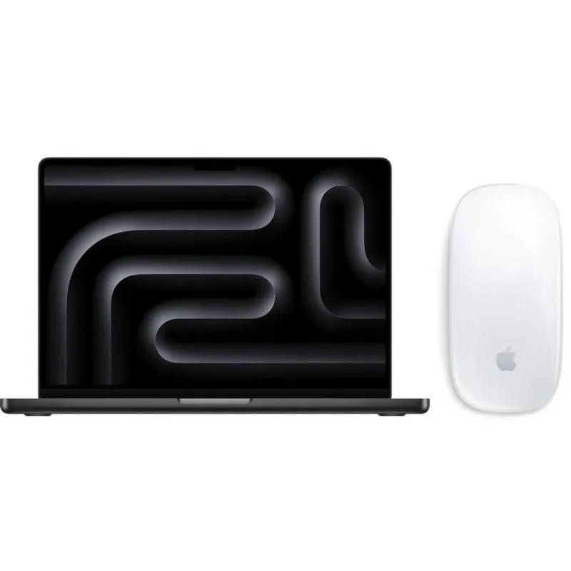 Apple MacBook Pro Apple M5 10 Núcleos/16GB/1TB SSD/GPU 10 Núcleos/14" Negro + Magic Mouse MDE14Y/A