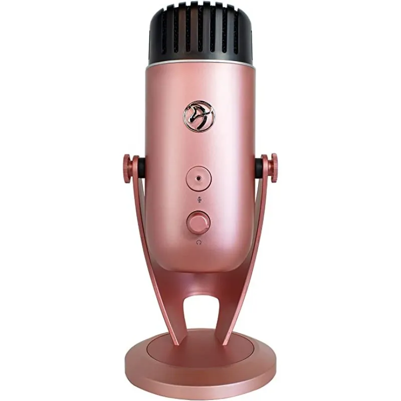 Arozzi Colonna Micrófono para Streaming Oro Rosa COLONNA-ROSEGOLD