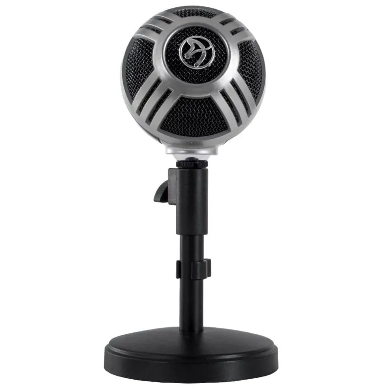 Arozzi Sfera Micrófono Cardioide para Streaming Cromado SFERA-CHROME