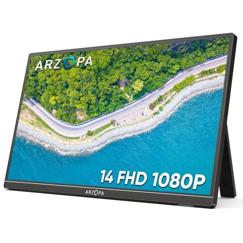 Arzopa A1 Gamut Slim Monitor Portátil 14" LED IPS FullHD Freesync USB-C A1 Gamut slim