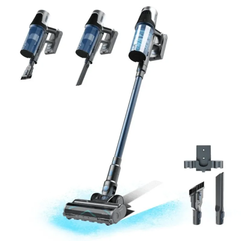Aspirador escoba sin cables Cecotec Conga Rockstar RS50 400 W 120 AW Pantalla LED sistema HairOut A01_EU01_114475