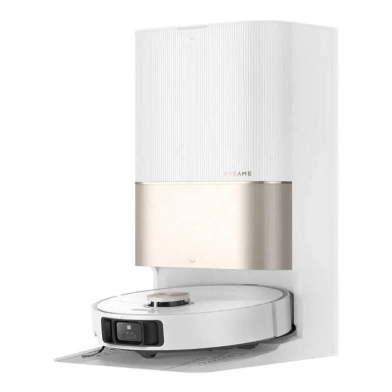 Aspirador Robot Dreame X40 Ultra 12000Pa 6400mAh Blanco Succión Extrema Base Autolimpieza 6976233676111