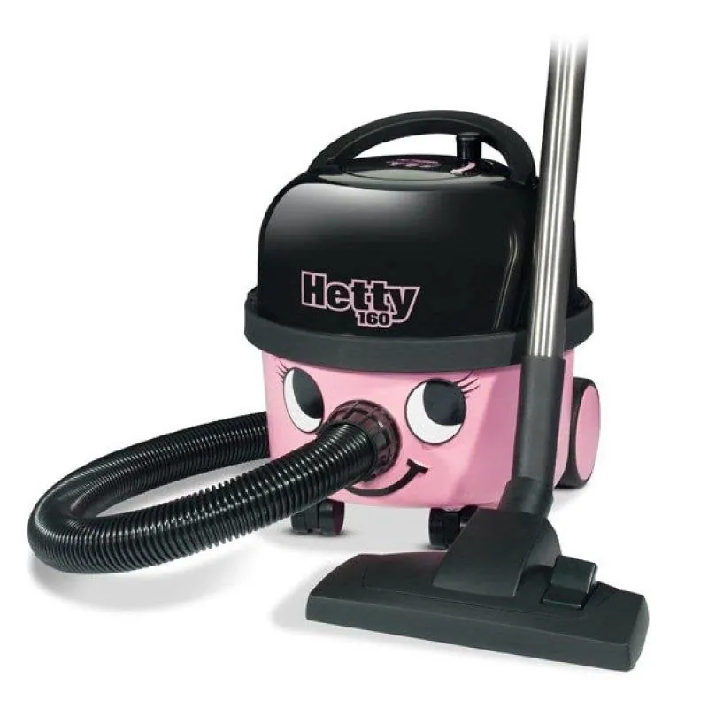 Aspiradora cilíndrica Numatic HET160-11 620 W Filtro HEPA 6 L Rosa/Negro 5028965694879