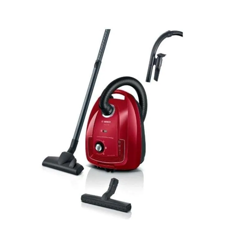 Aspiradora con Bolsa Bosch Serie 4 BGD38RD1H 600 W 4 L Microfiltración Roja BGD38RD1H