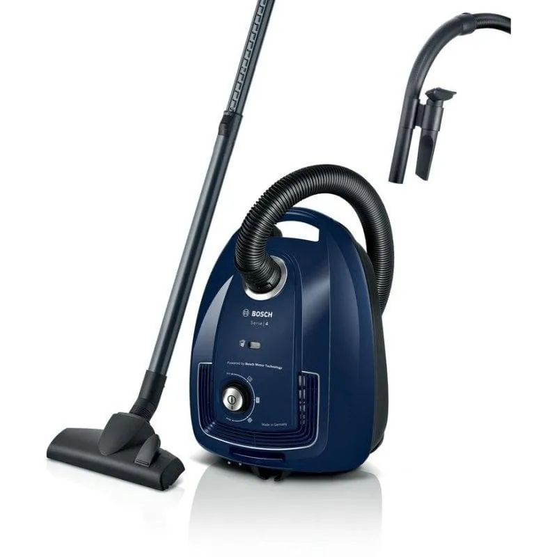 Aspiradora Con Bolsa Bosch Serie 4 BGL38BU1 0,6 kW Con Cable Azul BGL38BU1