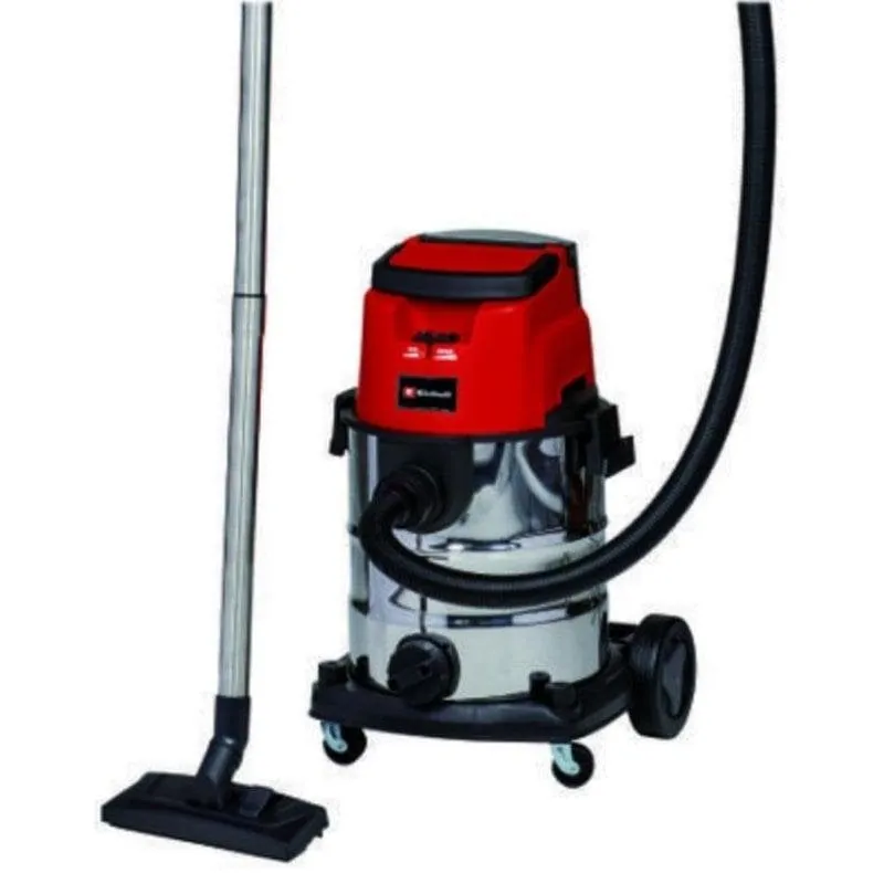 Aspiradora con Bolsa Einhell TE-VC 36/25 Li S-Solo 36V 25L Sin Cables Negro Rojo 2347170