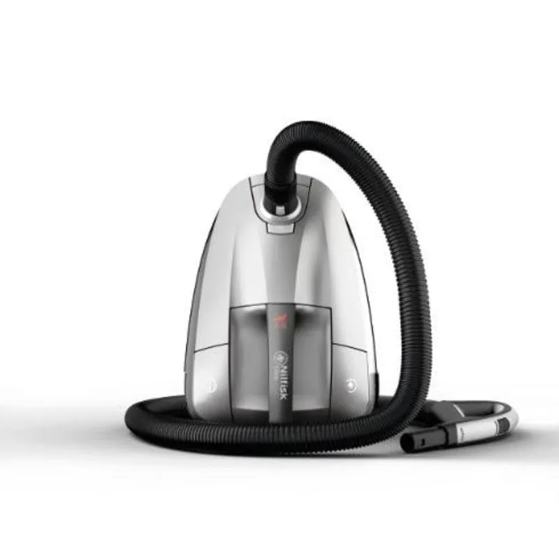 Aspiradora con bolsa Nilfisk 128390131 450W HEPA 14 Plata 3,6L silenciosa 128390131