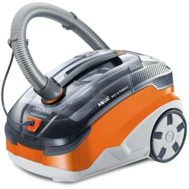 Aspiradora con Bolsa Thomas Pet & Family Aqua+ 1700W Seco y Húmedo 1,8L Gris Naranja Blanco 788563