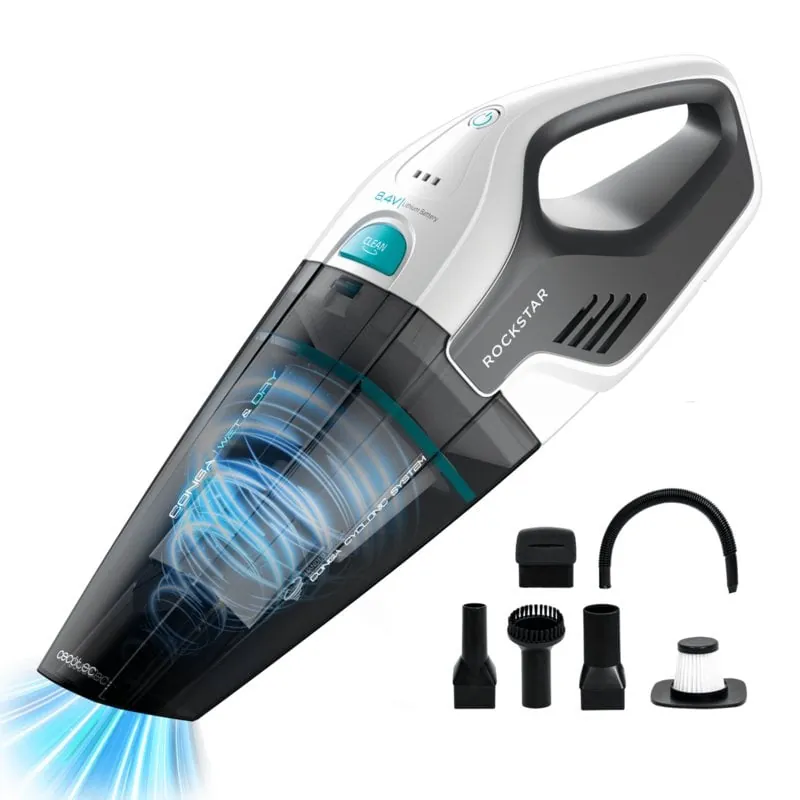 Aspiradora de Mano Conga Rockstar Hand 8,4 V 50W 20 min Wet & Dry Accesorios A90_EU01_008373