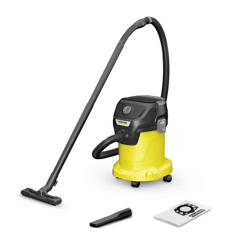 Aspiradora de tambor Kärcher KWD 3 V-17/4/20/F 1000 W Seca y húmeda Filtro Filtrado 1.628-442.0