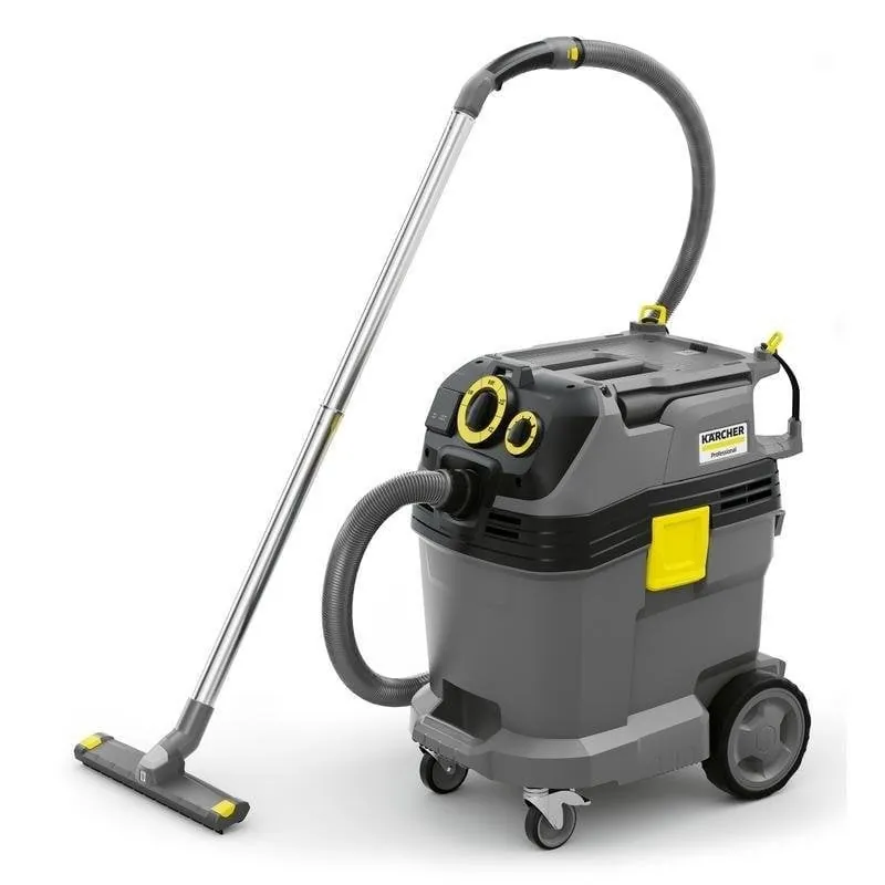 Aspiradora Industrial sin Bolsa Kärcher NT 40/1 Tact Te 1380W 40L Negro Gris Amarillo 1.148-311.0