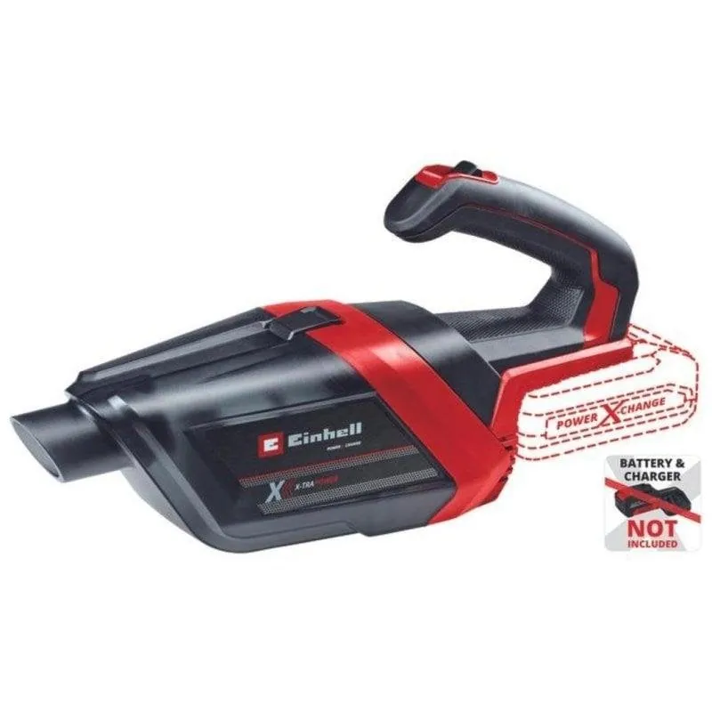 Aspiradora sin Bolsa Einhell TE-HV 18/06 Li 72W Sin Cable 0,6L Negro Rojo 2347190