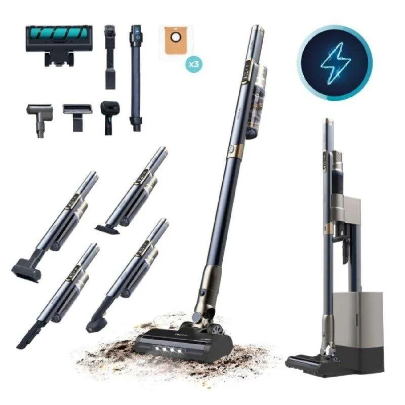 Aspiradora sin cable Cecotec Scoba 3000 Station 210W Base Autovaciado 40 min 8447420864607