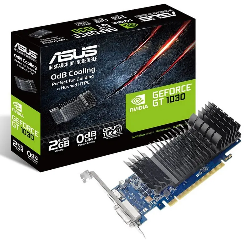 Asus GeForce GT 1030 Silent 2GB GDDR5 90YV0AT0-M0NA00