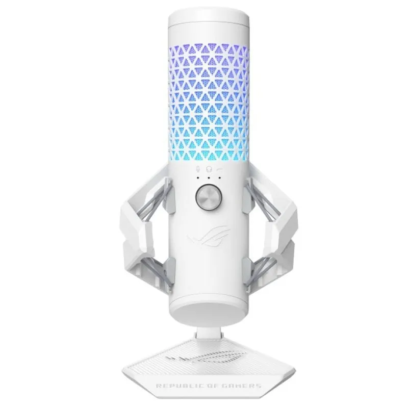 ASUS ROG Carnyx Micrófono de Condesador USB Blanco 90YH03Z0-BAUA10