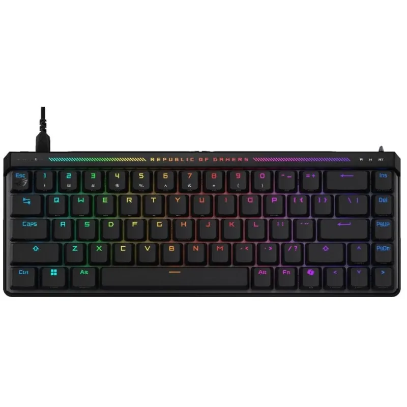 ASUS ROG Falchion Ace HFX Teclado Gaming Mecánico RGB Switches ROG HFX Magnetic Negro 90MP03VE-BKSA00