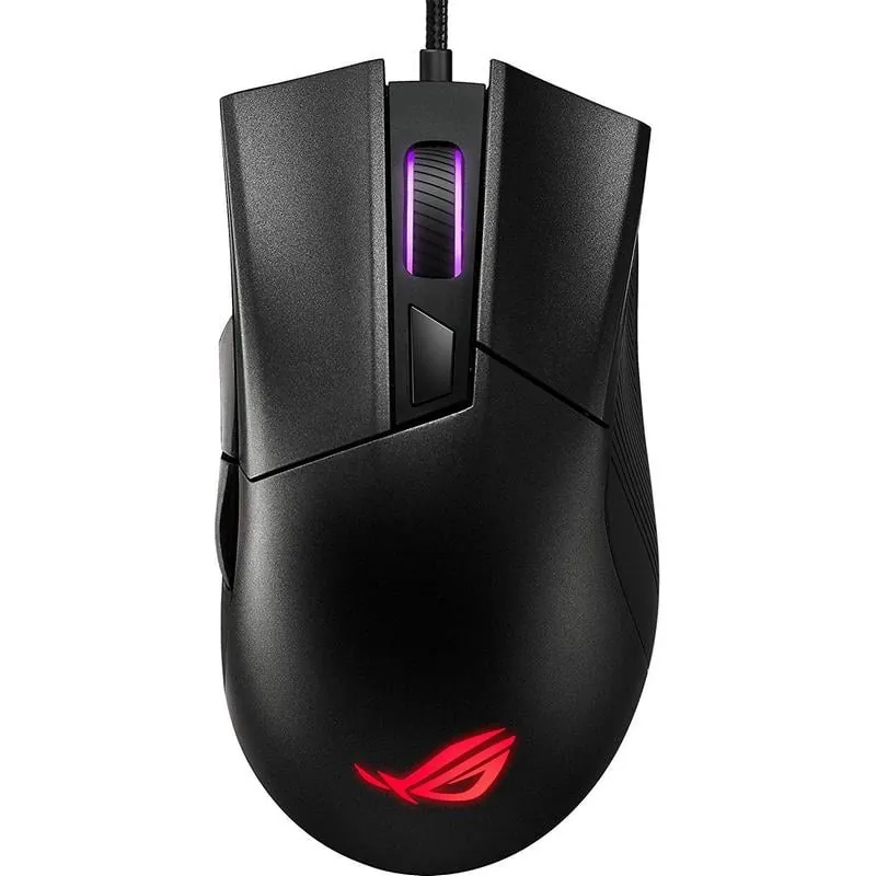 Asus ROG Gladius II Core Ratón Gaming 6200DPI 90MP01D0-B0UA00